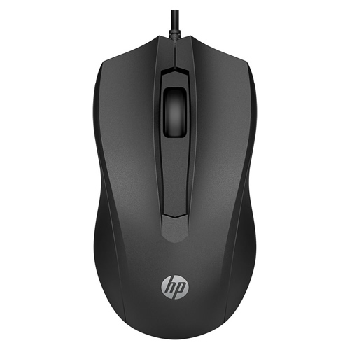 Mouse USB HP 100 Preto - Imagem 01