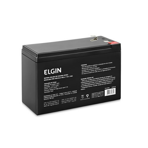 Bateria Selada 12v 9Ah Elgin - Imagem 01