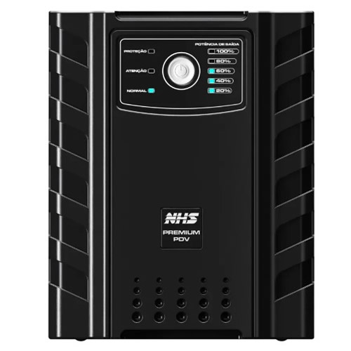 Nobreak 1200va Nhs Premium PDV GIII 12v c/ Bat. 45Ah - Imagem 01