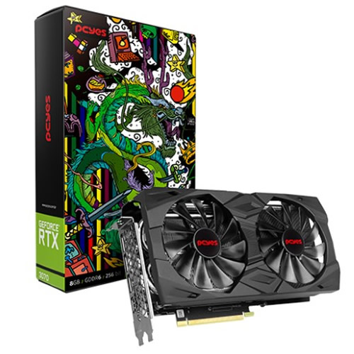 Placa de Video PCI-E 8Gb GF RTX 3070 Gaming Pro DDR6 (256 Bits) Pcyes HDMI/DP - Imagem 01