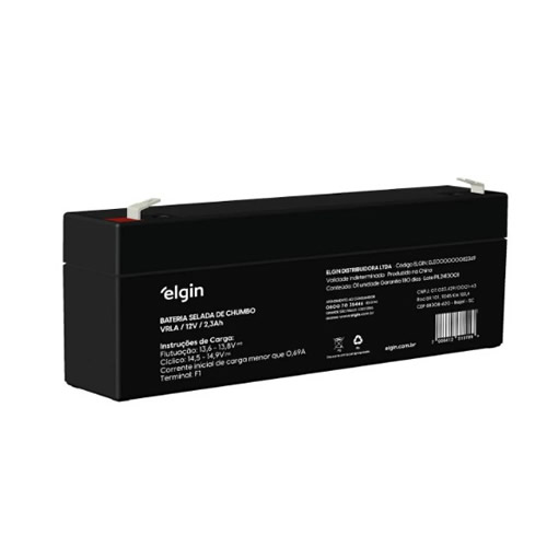 Bateria Selada 12v 2,3Ah Elgin - Imagem 01