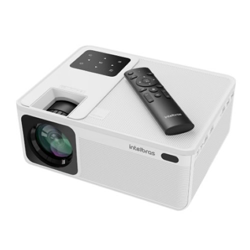 Projetor Intelbras PFL5211 HDMI/Bluetooth c/ Wifi 5211 Lumens Branco - Imagem 01