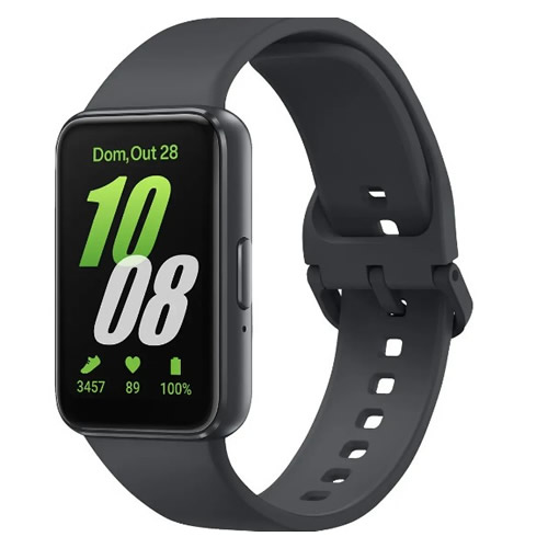 Rel�gio Smartwatch Samsung Galaxy FIT3 Preto - Imagem 01