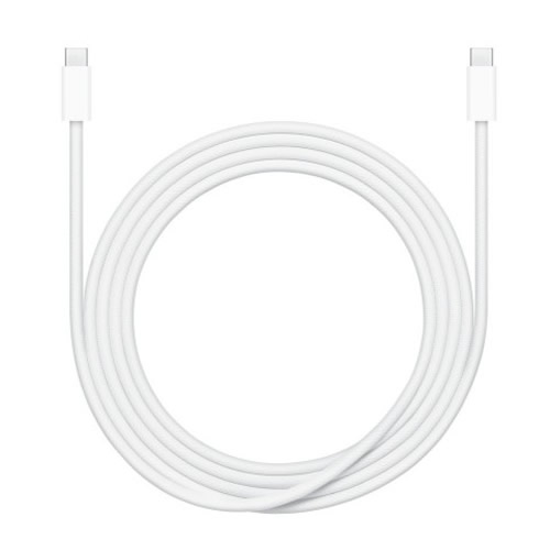 Cabo USB-C Macho X USB-C Macho 2,0m 240w Branco Original Apple - Imagem 01