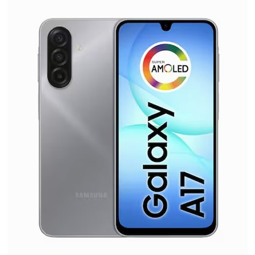 Telefone Celular Smartphone Samsung Galaxy A17 Dual Chip 128Gb Cinza Tela 6.7