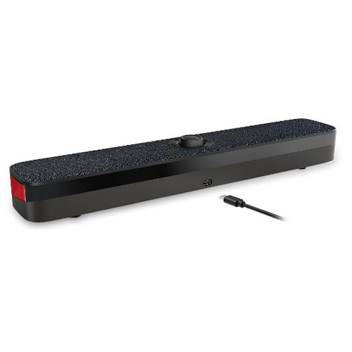 Soundbar Redragon Neo Preta c/ Led RGB 10w Rms - Imagem 02