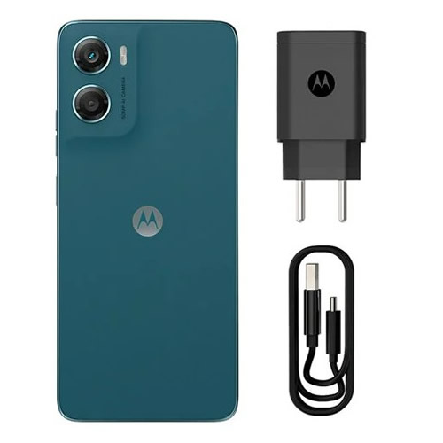 Telefone Celular Smartphone Motorola Moto G06 128Gb Azul Marinho Tela 6.9
