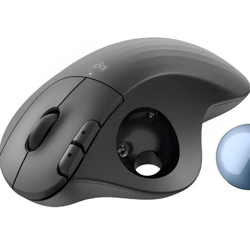 Mosue USB s/ Fio Logitech Trackball Ergo M575S Preto - Imagem 02