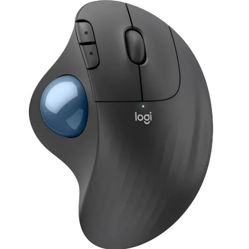 Mosue USB s/ Fio Logitech Trackball Ergo M575S Preto - Imagem 01