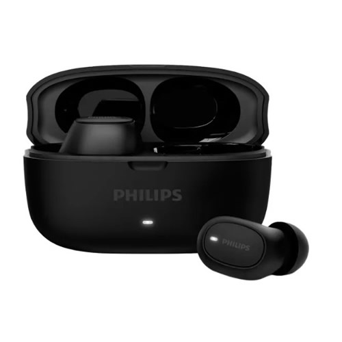 Fone de Ouvido Philips T2500 Bluetooth s/ Fio Preto - Imagem 01