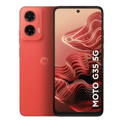 Telefone Celular Smartphone Motorola Moto G35 5g Dual Chip 256Gb Coral Tela 6.7