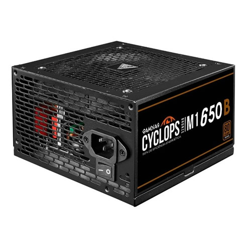 Fonte Atx 650w Gamdias Cyclops M1-650B 80 Plus Bronze c/ PFC Ativo - Imagem 01