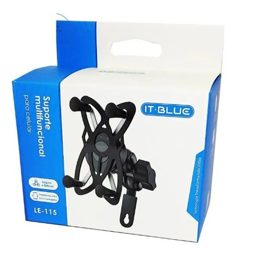 Suporte de Guid�o p/ Smartphone It- Blue - Imagem 02
