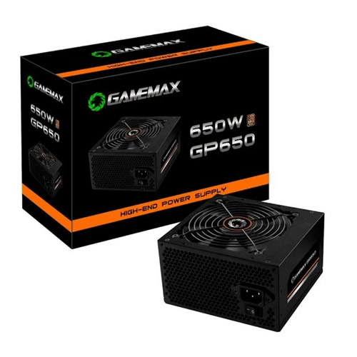 Fonte Atx 650w Gamemax GP650 80 Plus Bronze c/ Cabo de For�a e PFC Ativo - Imagem 01