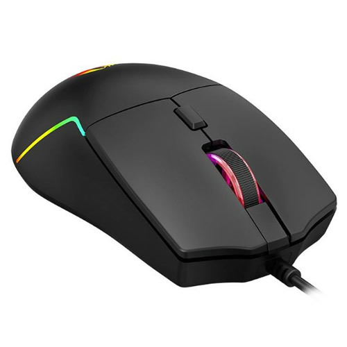 Mouse USB Redragon Gamer Naga Preto c/ Led - Imagem 02
