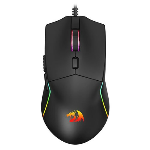 Mouse USB Redragon Gamer Naga Preto c/ Led - Imagem 01