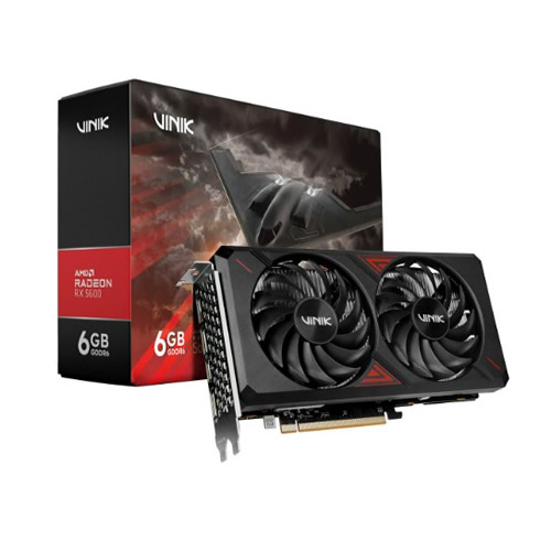 Placa de V�deo PCI-E 6Gb AMD Radeon RX5600 (192 Bits) Vinik HDMI/DP - Imagem 01