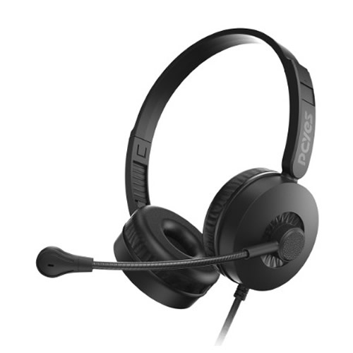 Headset Pcyes CM300 Preto c/ Microfone (P2) - Imagem 01