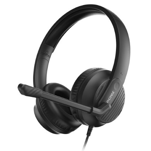 Headset Pcyes CM500 Preto c/ Microfone (USB) - Imagem 01