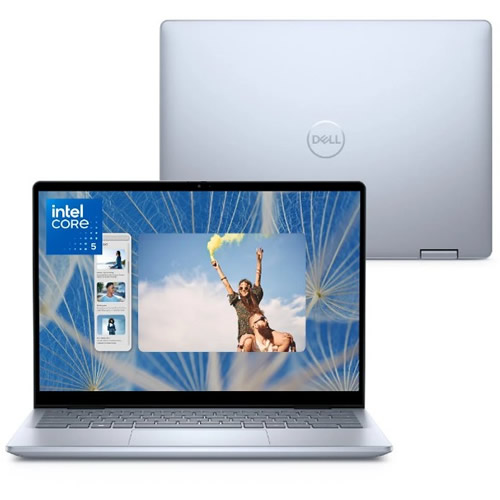 Notebook Dell Inspirion 14 7440 2 IN 1 Prata( I5-1334U, 8Gb, SSD 512Gb, Tela 14