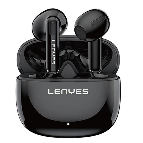 Fone de Ouvido Air 69 Bluetooth s/ Fio Preto Lenyes - Imagem 01