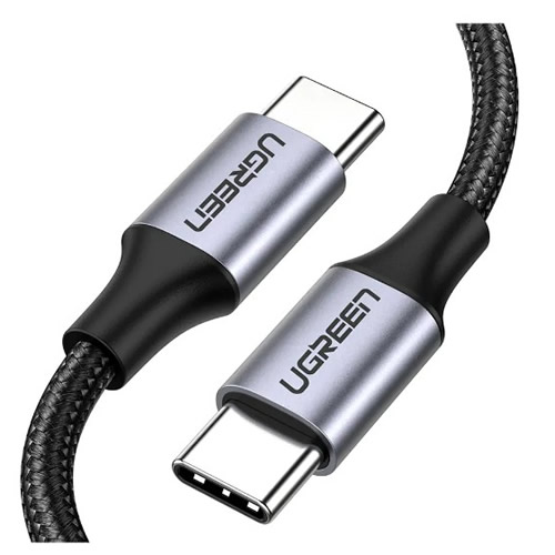 Cabo USB-C Macho X USB-X Macho 1.0m 60w Ugreen - Imagem 01