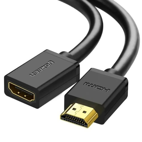 Cabo Extensor HDMI M x HDMI F 1m 4k Ugreen - Imagem 01