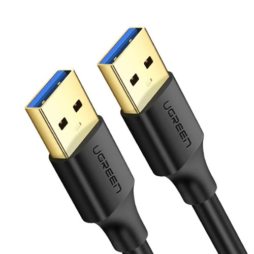 Cabo USB 3.0 A Macho X USB A Macho 50cm Ugreen - Imagem 01