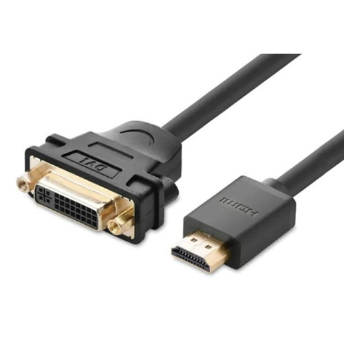 Adaptador de V�deo HDMI M x DVI F (24+5) Ugreen - Imagem 01