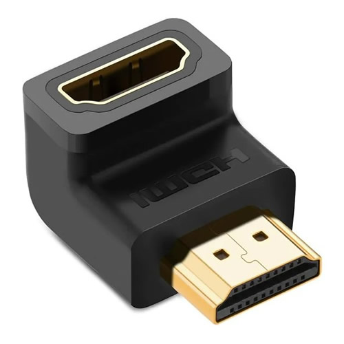 Adaptador HDMI Macho x HDMI F�mea 4k 90� Ugreen - Imagem 01