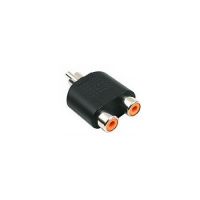Adaptador de udio Plug RCA M X 2 RCA JACK F