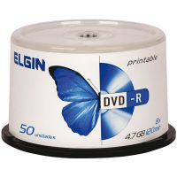 DVD-R 4.7 GB s/ Cx Elgin Printable