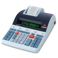 Calculadora de Mesa c/ Bobina Olivetti Logos 804B 14 Dgitos