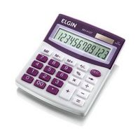 Calculadora de Mesa Elgin MV-4127 12 Dgitos Roxa