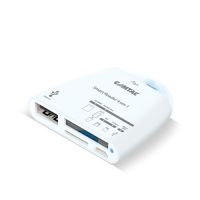 Leitor Micro USB X Leitor de Cartes OTG Para Smartphones/Tablets 4 em 1 Comtac