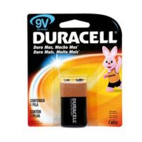 Bateria 9V Duracell Alcalina