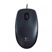 Mouse USB Logitech M90 Optico Preto