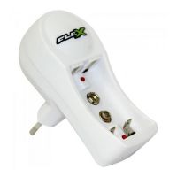 Carregador Pilhas Flex P/AA/AAA/9V Bivolt (S/Pilhas)