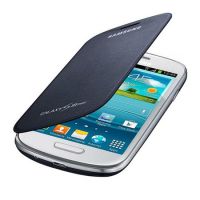 Capa Smartphone Samsung Galaxy S3 Mini Flip cover Azul Marinho 