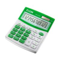 Calculadora de Mesa Elgin MV4125 12 Dgitos Verde