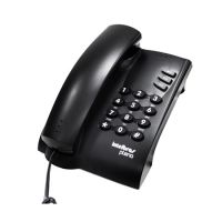 Telefone Intelbras Pleno C/ Chave Preto