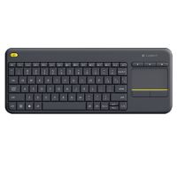 Teclado USB Sem Fio Com Touchpad Logitech Wireless K400 Plus Grafite