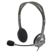 Headset H111 c/ Microfone Cinza