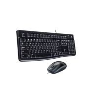 Kit Teclado e Mouse Logitech MK120 Preto