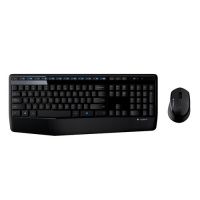 Kit Teclado e Mouse Sem Fio Logitech MK345 Comfort Preto