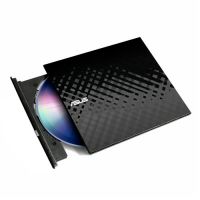 Gravador DVD USB Externo Slim Preto Asus SDRW-08D2S-U (DVD-RW)