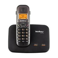 Telefone Intelbras s/ Fio TS 5150 c/ ID Cham. e Entrada para Duas Linhas Preto