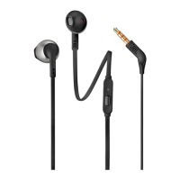 Fone de Ouvido JBL T205 c/ Microfone Intra-Auricular Preto/Cinza