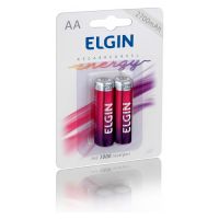Pilhas Recarregveis Elgin 2AA 2700 MAH