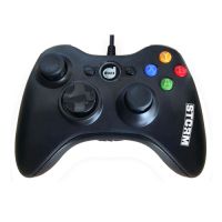 Joystick Dazz Dual Shock p/ Xbox 360 Preto